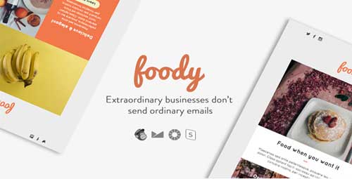 Foody email template