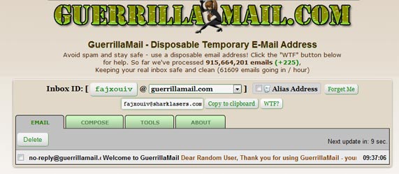Guerrillamail