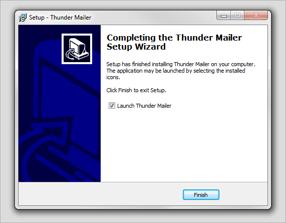 Launch Thunder Mailer