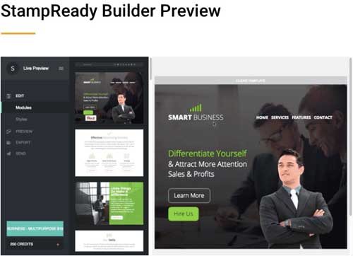 StampReady builder preview